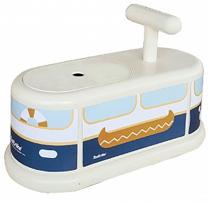 Каталка белая - Увлекательное путешествие (Italtrike, 2110CAM990101k)